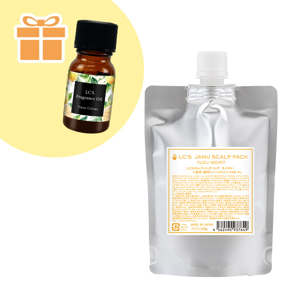 ＬＣ’Ｓジャムウ・スカルプパック　ユズ　モイスト（プレゼント付き）