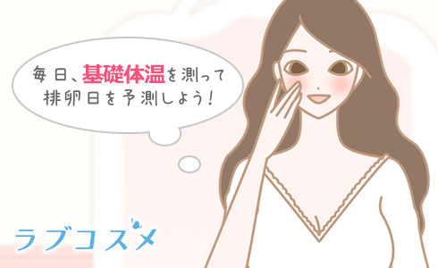 毎日、基礎体温を測って排卵日を予測しよう!